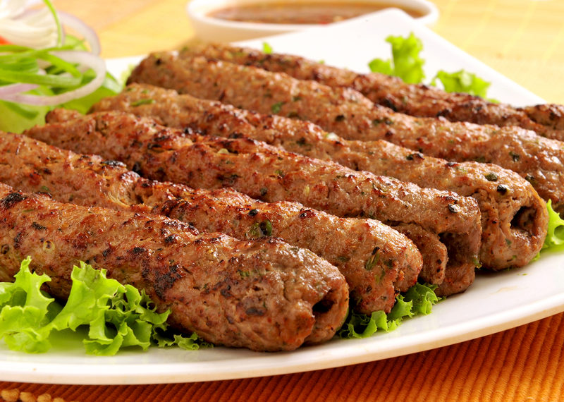 Charcoal Seekh Kabab